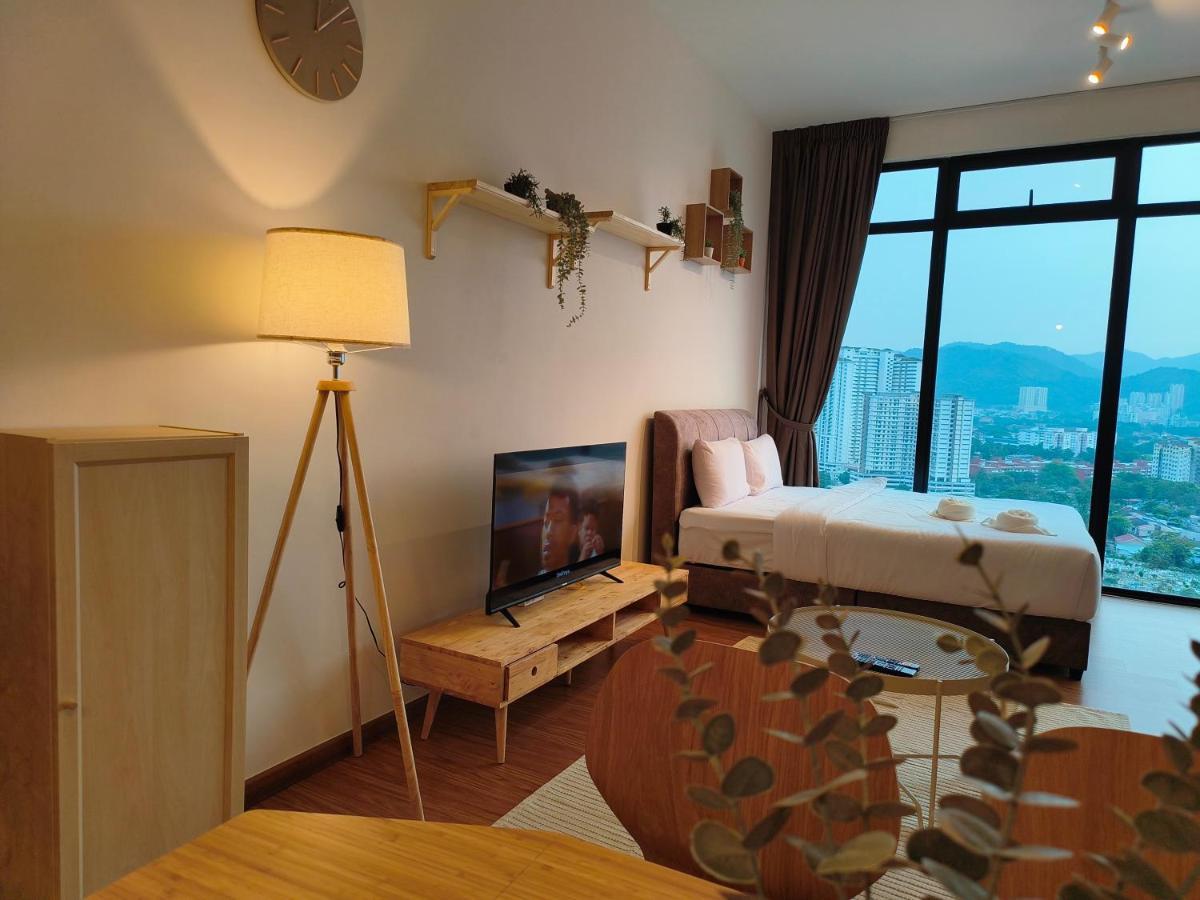 New Georgetown Modern City View 2Br Homestay For 10Pax 无敌美景两房民宿 Beacon Executive Suite Exteriér fotografie