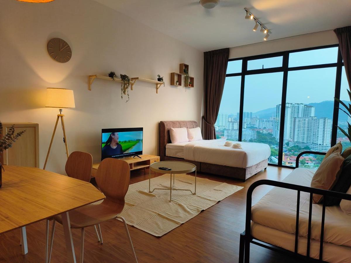 New Georgetown Modern City View 2Br Homestay For 10Pax 无敌美景两房民宿 Beacon Executive Suite Exteriér fotografie